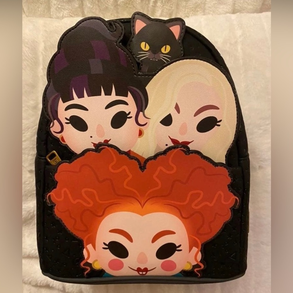 Rare HTF Loungefly Disney Hocus Pocus Backpack